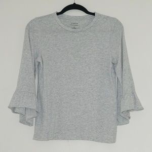 Banana Republic Grey Bell Sleeve